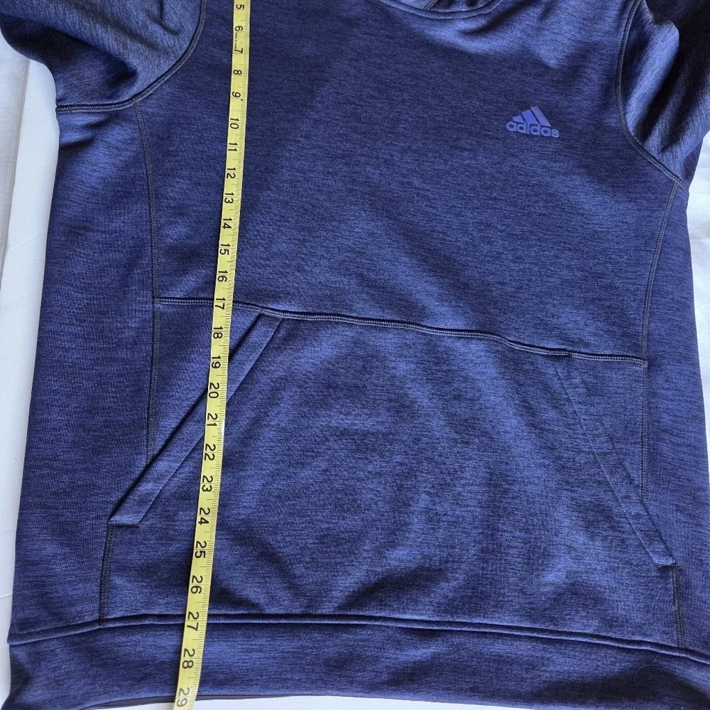 Adidas Men's Blue Hoodie